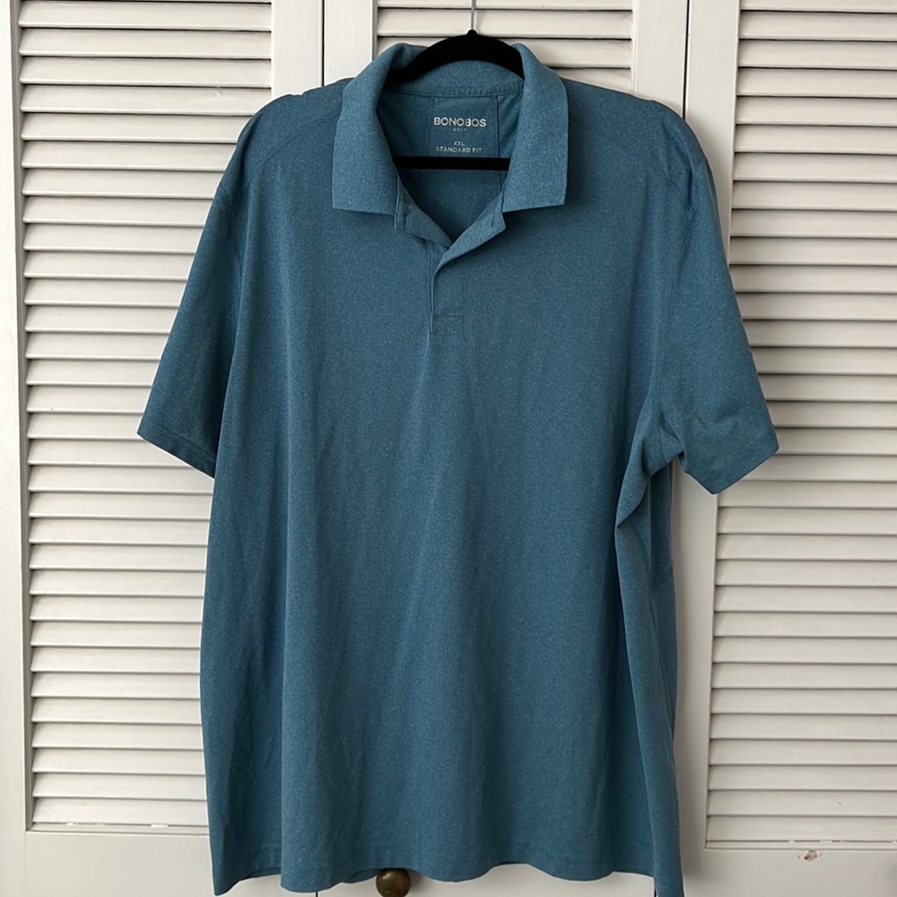 Like new Bonobos performance mens golf shirt size XXL